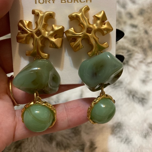 Tory Burch Jewelry - Tory Burch Double Drop Earrings
